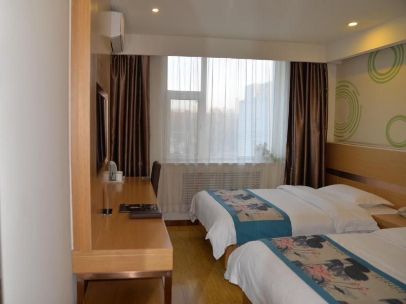 Greentree Inn Hotel Jianhe Subway Station North Palace Taiyuan Exterior foto