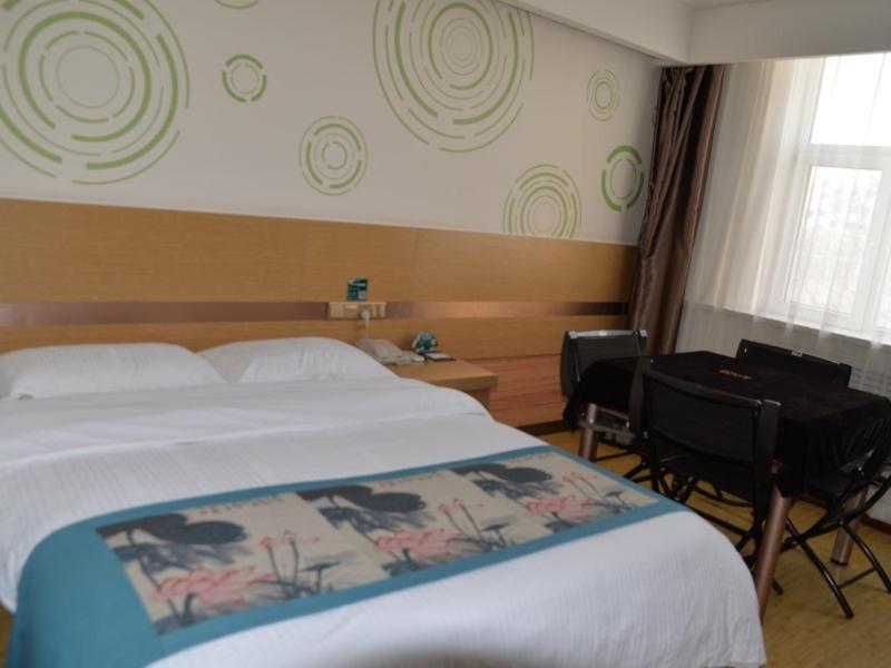 Greentree Inn Hotel Jianhe Subway Station North Palace Taiyuan Exterior foto