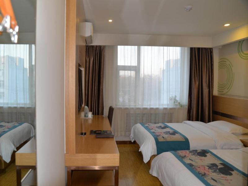 Greentree Inn Hotel Jianhe Subway Station North Palace Taiyuan Exterior foto