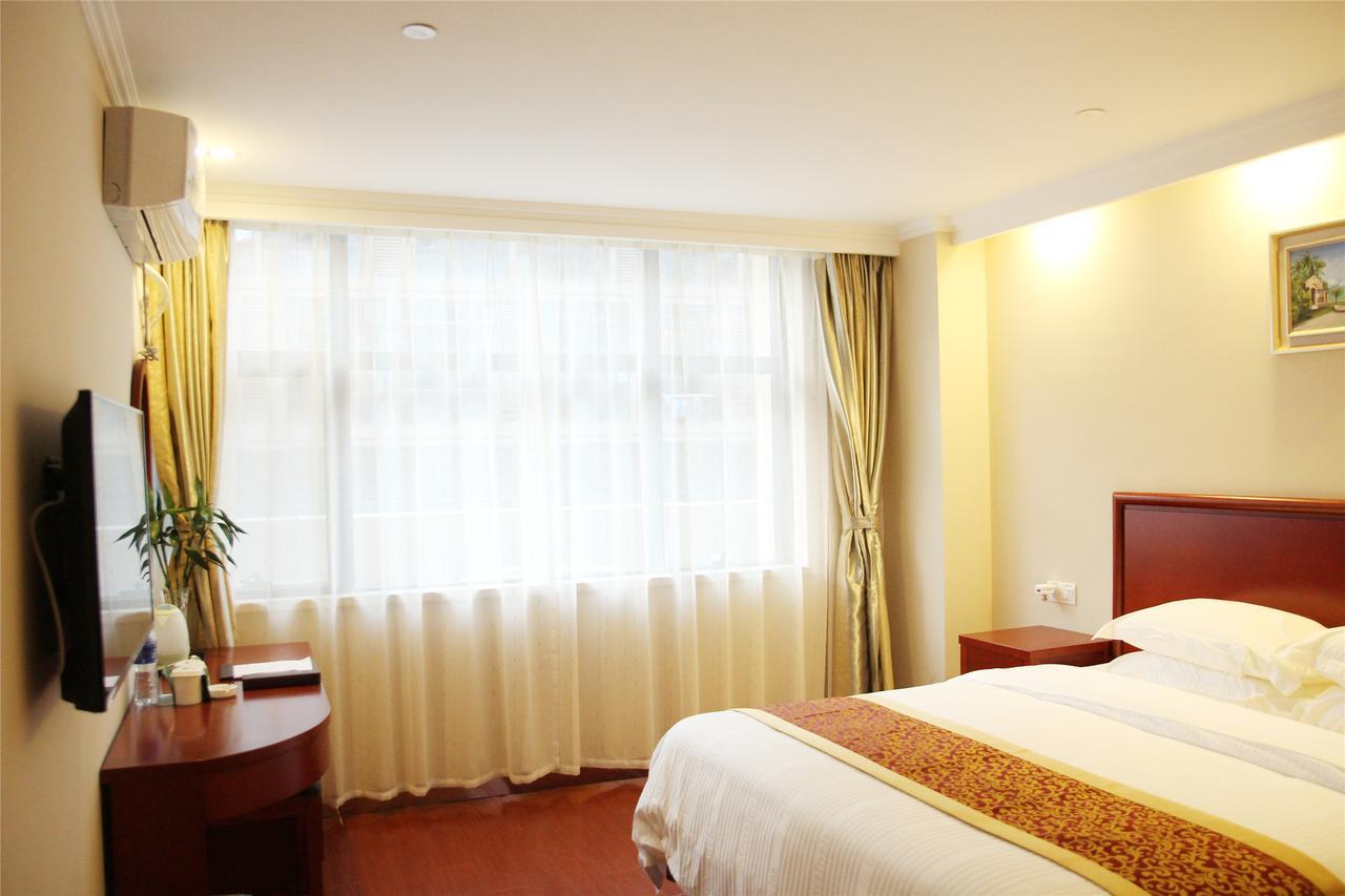 Greentree Inn Hotel Jianhe Subway Station North Palace Taiyuan Exterior foto