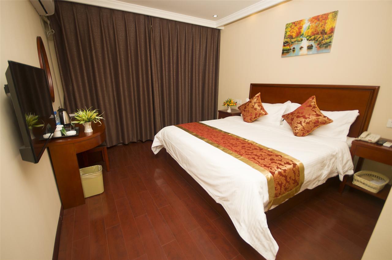 Greentree Inn Hotel Jianhe Subway Station North Palace Taiyuan Exterior foto